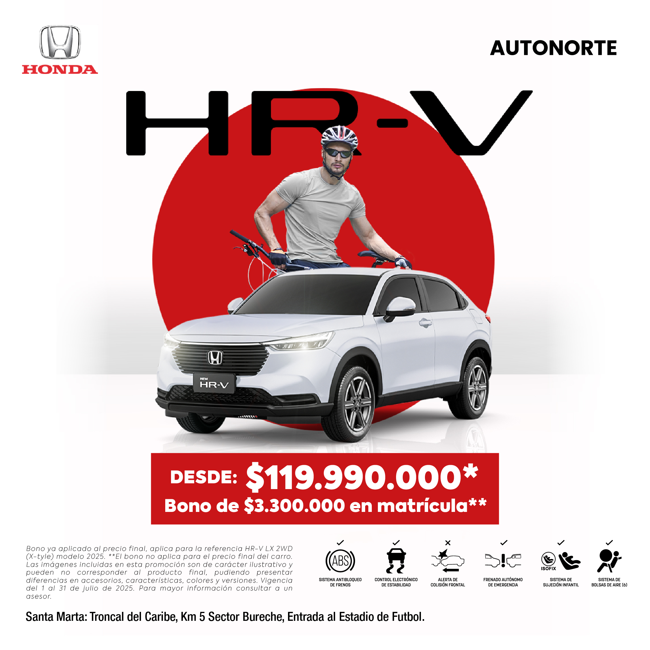 HONDA julio_HRV Sta Marta P