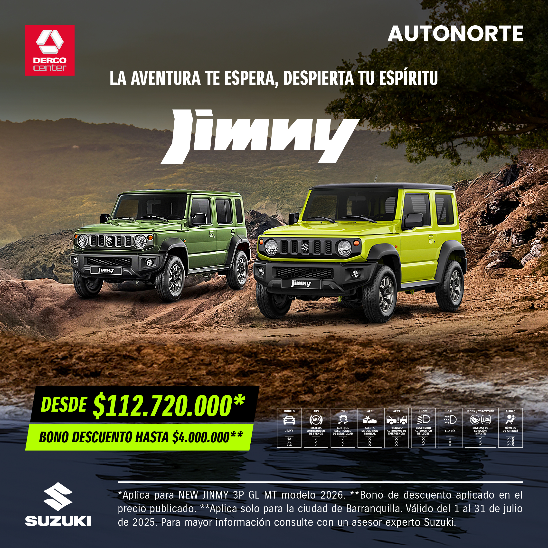 SUZUKI julio_Jimny Bquilla P